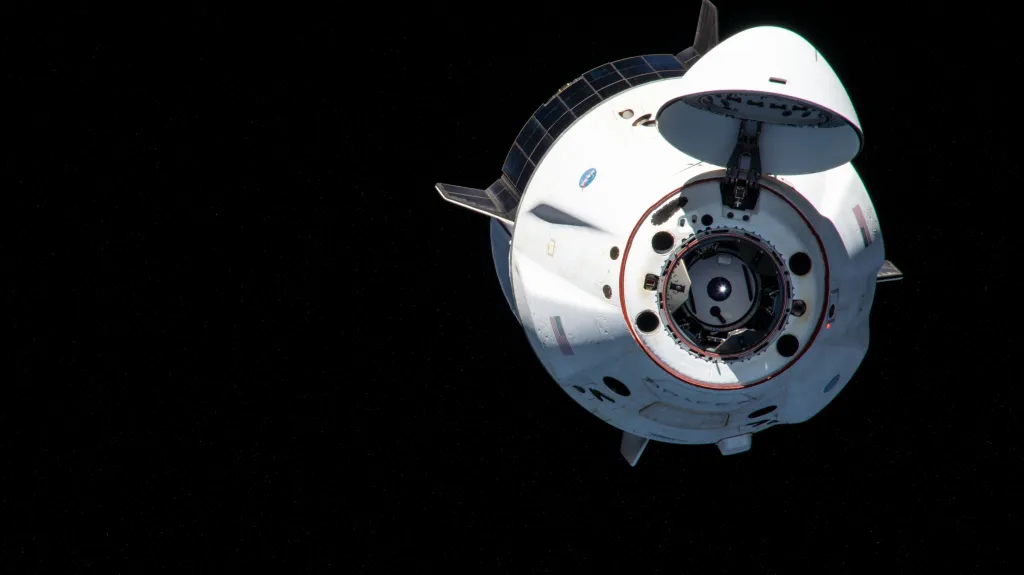 An Image of SpaceX Endeavor
