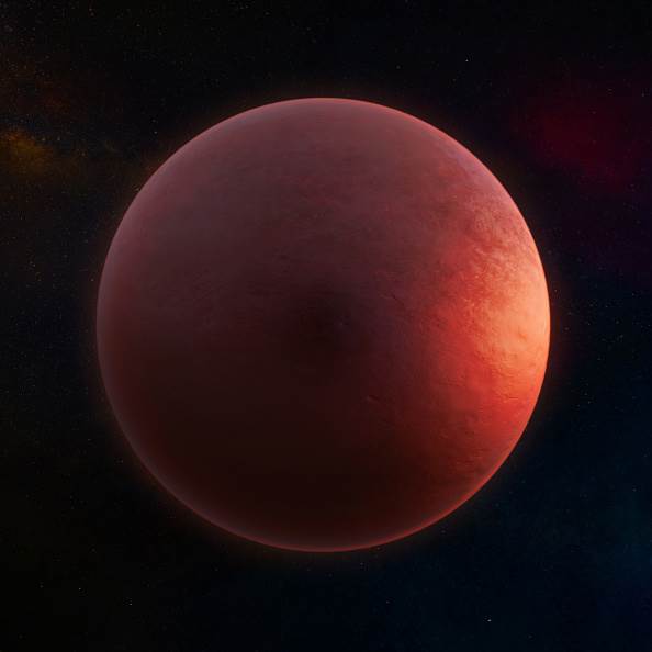 Illustration of Upsilon Andromedae b exoplanet